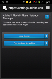 Flash Player Android